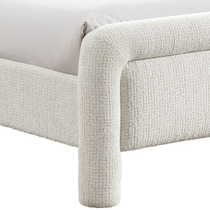 Baylor - Fabric With Interwoven Chenille Upholstered Bed