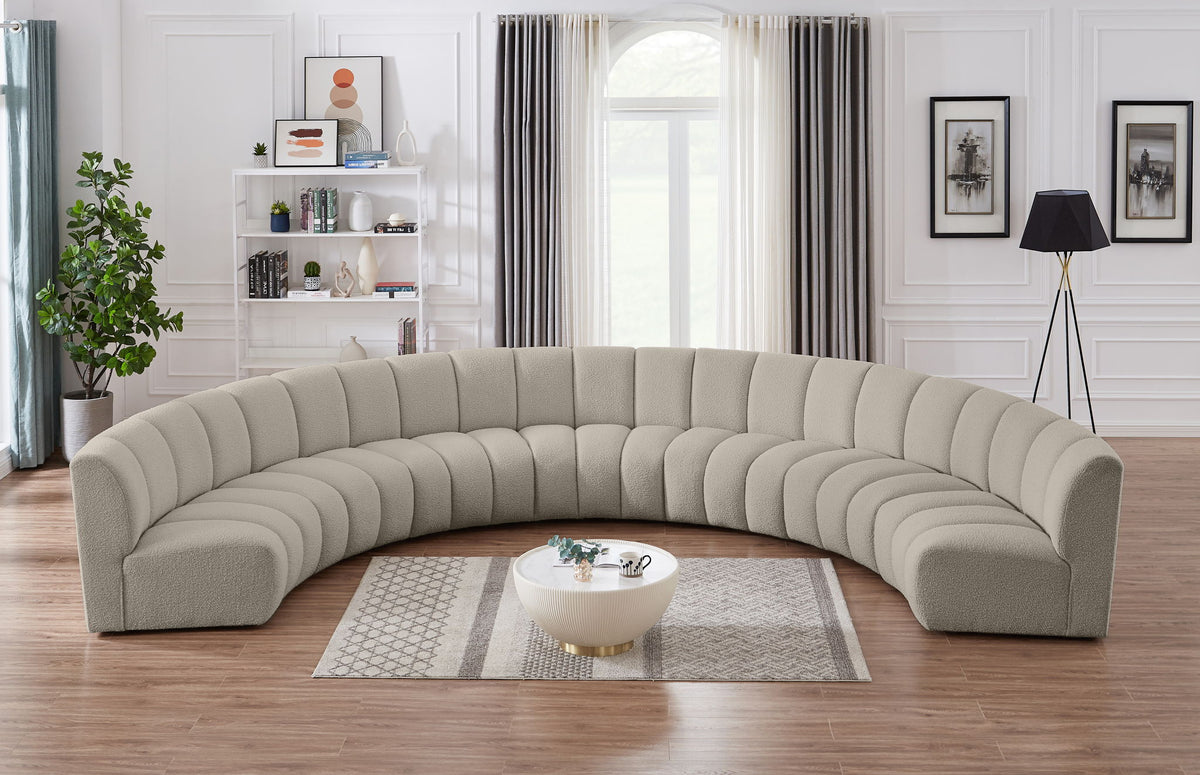 Infinity - 7 Piece Boucle Modular Sectional