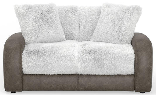 Snowball - Loveseat - Taupe / Natural