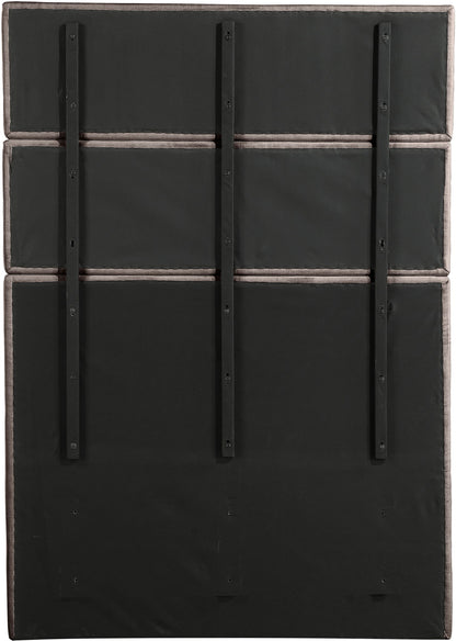 Adam - Linen Fabric Bed With 89" Headboard