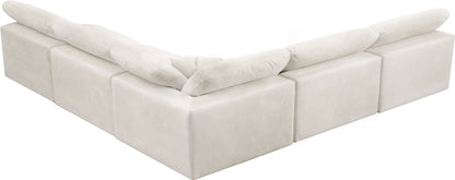 Cozy - 5 Piece Modular Corner Armless Sectional