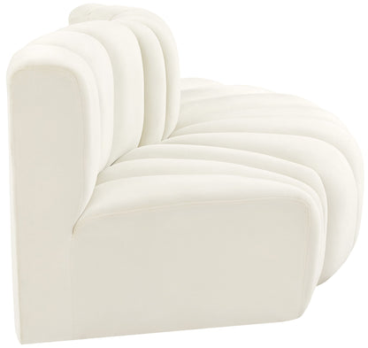 Arc - Velvet 3 Piece Modular Sofa