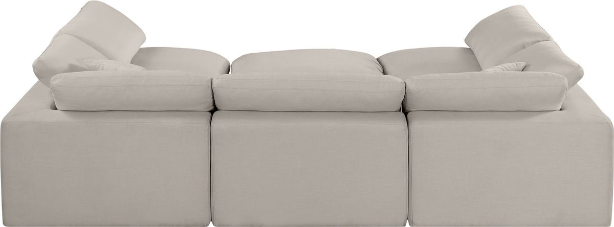 Comfy - 6 Piece Linen Sectional