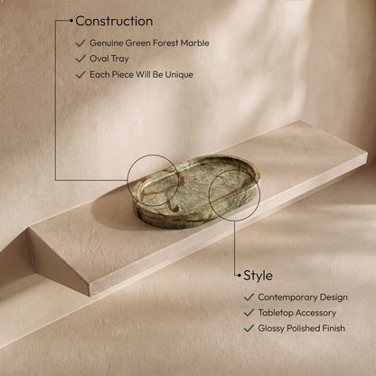 Ophelia - Genuine Marble Tray