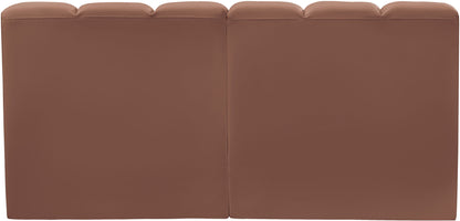 Arc - Faux Leather 2 Seats Modular Sofa