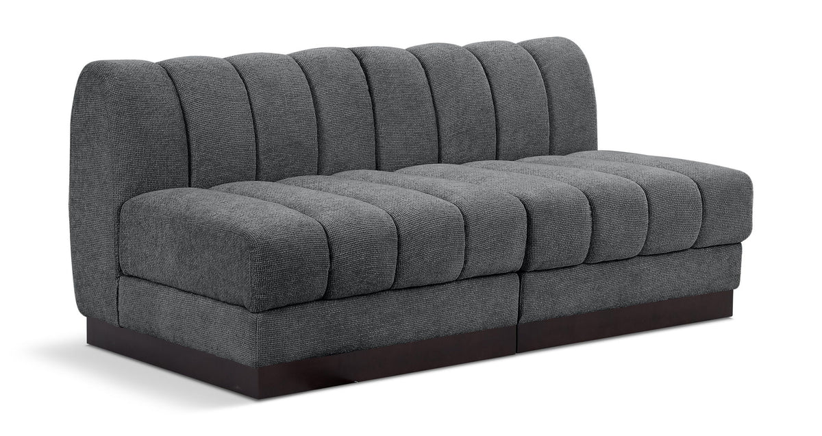 Quinn - 2 Seat Modular Armless Sofa