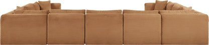 Shaggy - 9 Piece Modular U-Shaped Sectional