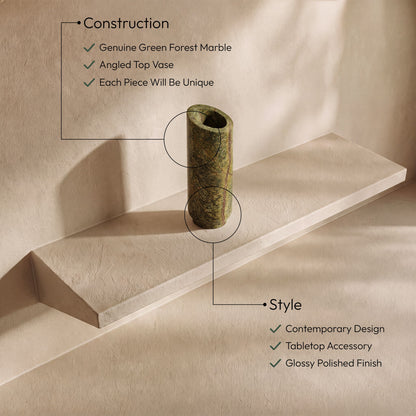 Lochlan - Genuine Marble Vase