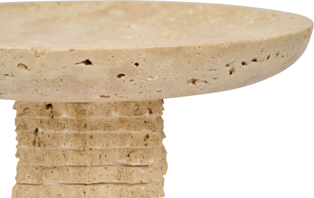 Colannade - Genuine Travertine Bowl