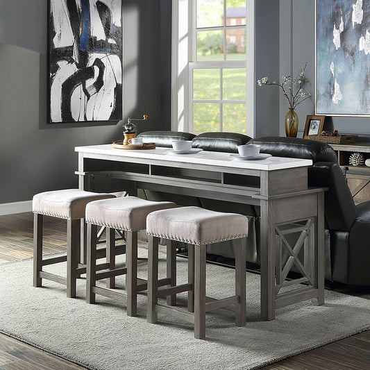 Wandella - Counter Height Set w/USB