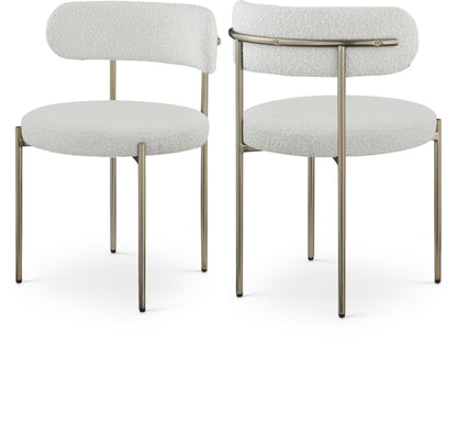 Beacon - Boucle Fabric Dining Chair (Set of 2)