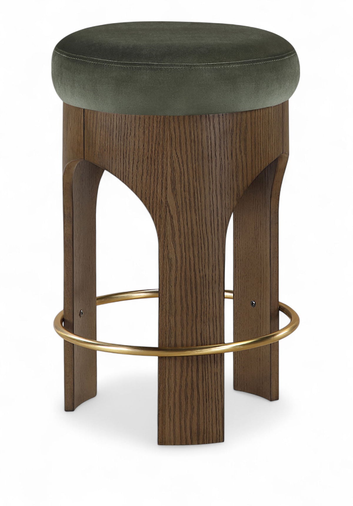 Bocceli - Counter Stool - Brown Base