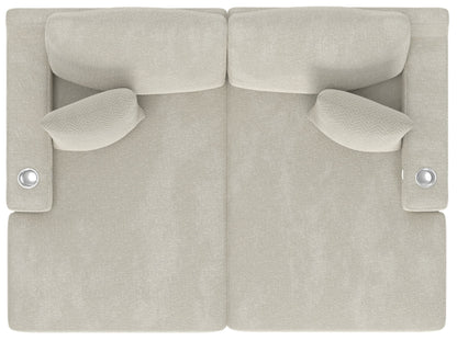 Cozy - 2 Piece Double Wide Chaise With USB Charging Ports