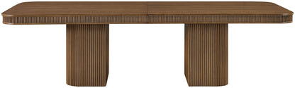 Mohari - Solid Wood And Oak Veneer 112" / 160" Dining Table