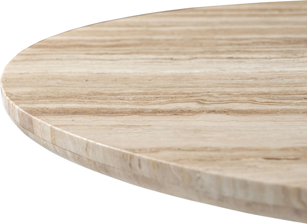 Fontelina - 30" Genuine Marble Bistro Dining Table