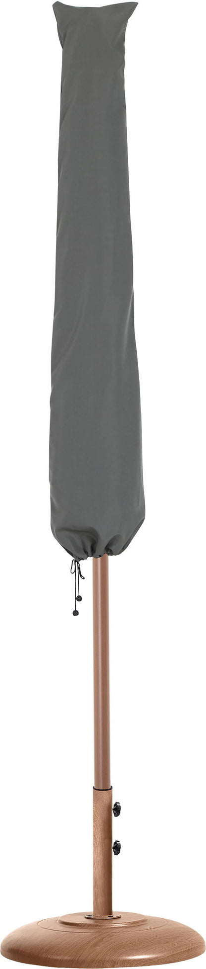 Amalfi - Patio Umbrella - Light Brown Base / Light Brown Pole