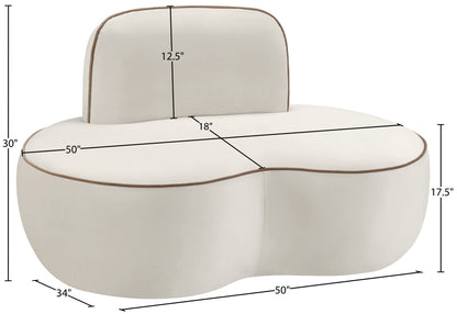 Swerve - Velvet Upholstered Chair