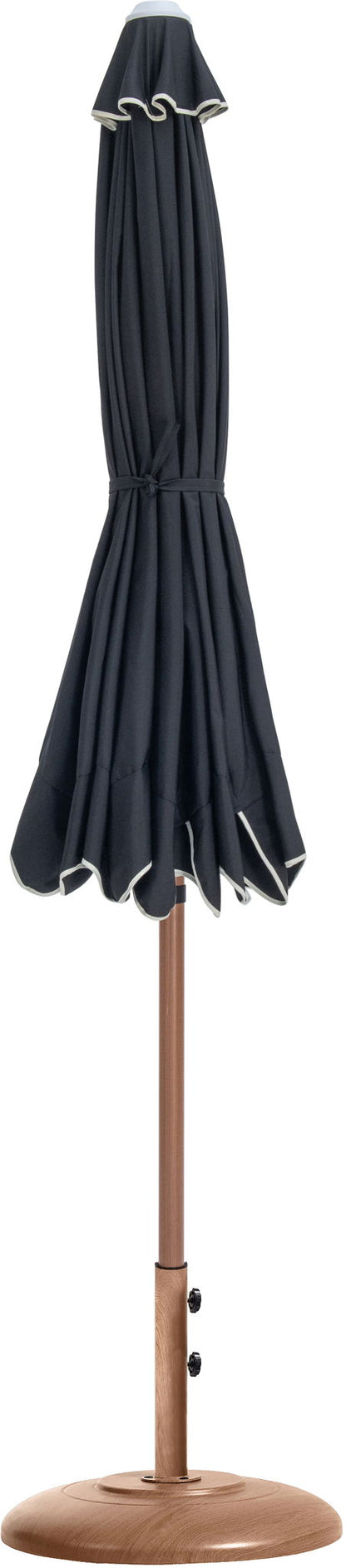 Amalfi - Patio Umbrella - Light Brown Base / Light Brown Pole