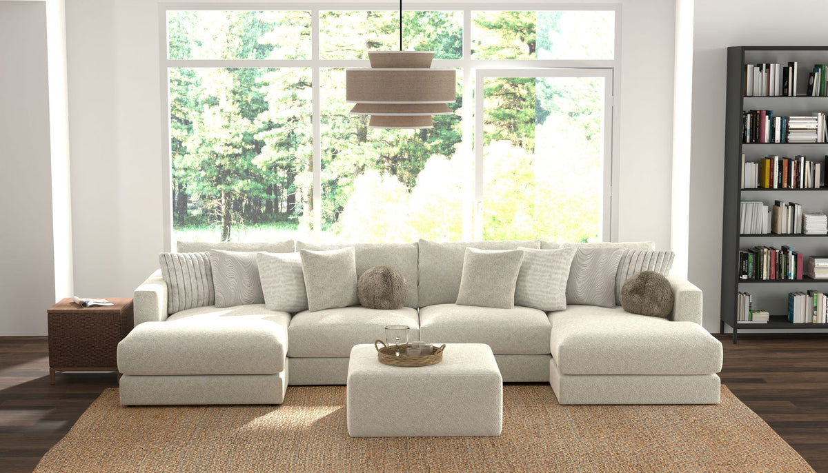 Ritzy - Modular Sofa And Included Cocktail Ottoman