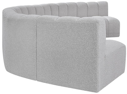 Arc - Boucle Fabric 7 Piece U-Shaped Modular Sofa