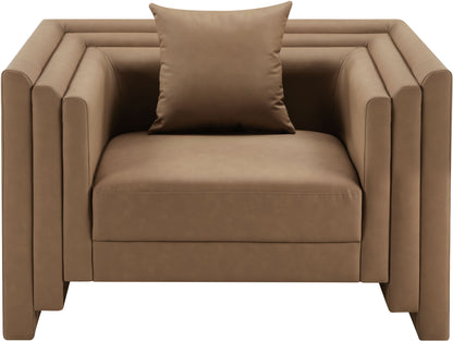 Everett - Vegan Leather Upholstered Chair