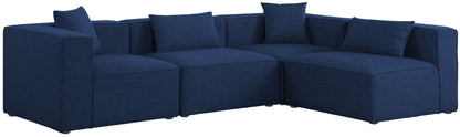 Cube - Linen 4 Piece Modular Corner Sectional