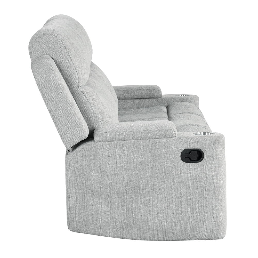 Galya - Motion Sofa - Light Gray Chenille