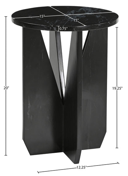 Alba - Genuine Marble End / Side Table