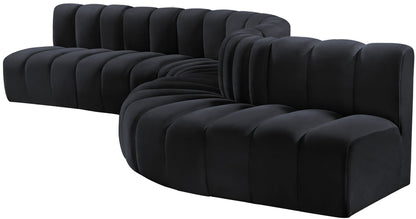 Arc - Velvet 7 Piece Modular Sofa