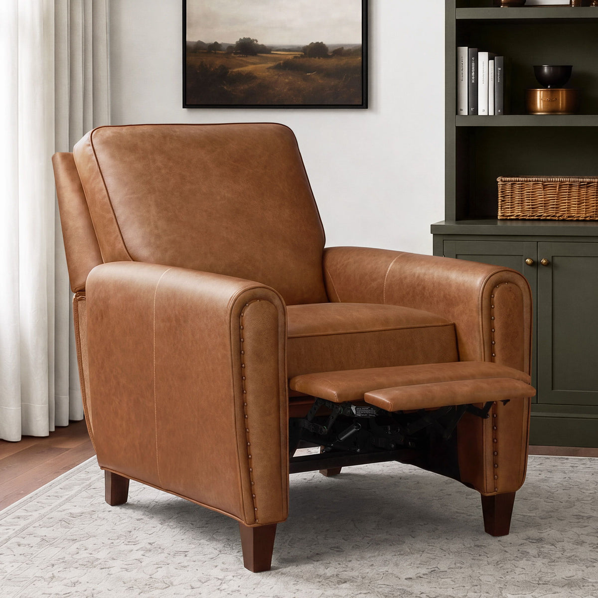 Clifton - Pushback Recliner - Renaissance Cinnamon