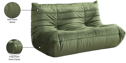 Relax - Velvet 54.75" Upholstered Loveseat