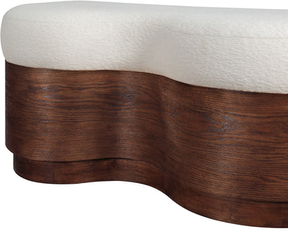 Savoy - Bench With Brown Base