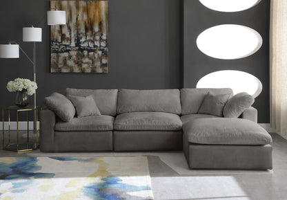 Cozy - 4 Piece Modular Sectional With Chaise