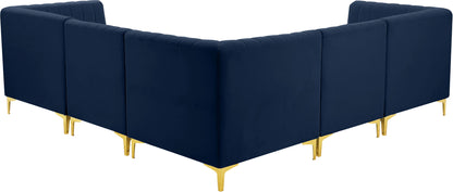 Alina - 5 Piece Modular Corner Sectional