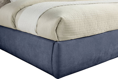 Adam - Chenille Fabric Bed With 52" Headboard