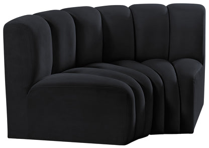 Arc - Velvet 2 Piece Modular Sofa