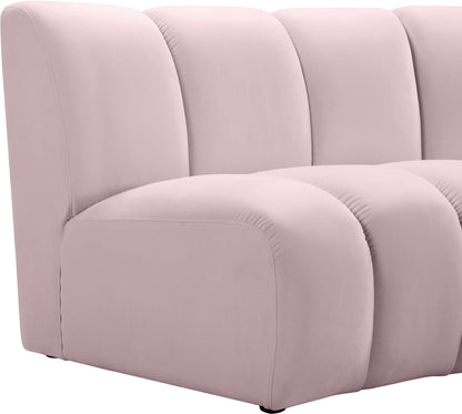 Infinity - 8 Piece Velvet Modular Sectional