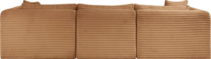 Shaggy - Fabric 4 Piece Modular Sectional