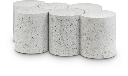 Dimple - 6 Piece Modular Coffee Table - Terazzo Finish