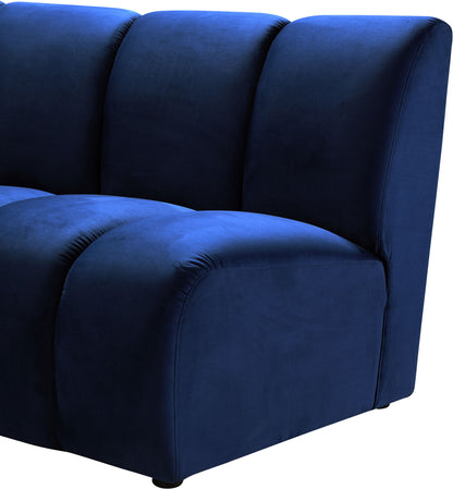 Infinity - 5 Piece Velvet Modular Sectional