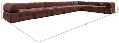 Orin - 8 Piece Modular Sectional (5 Modular Chairs, 3 Corner Chairs)