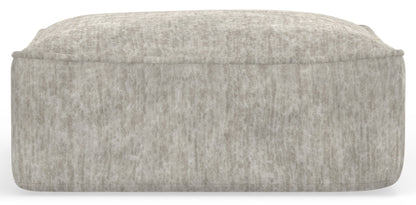 Bucktown - Cocktail Ottoman - Parchment
