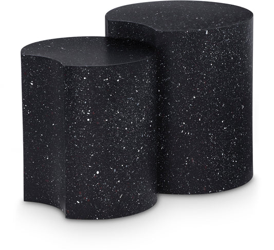 Dimple - Modular End Table - Terazzo Finish