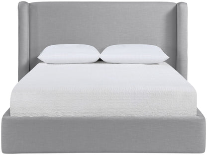 Kendall - Linen Textured Fabric Upholstered Bed