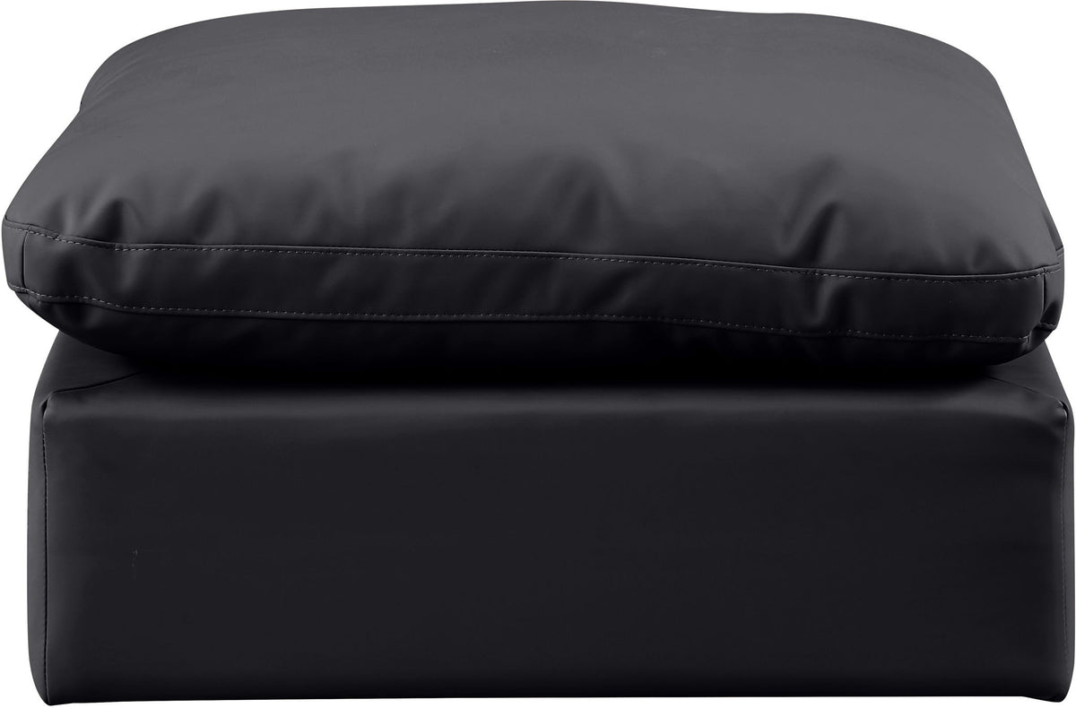 Indulge - Faux Leather Ottoman