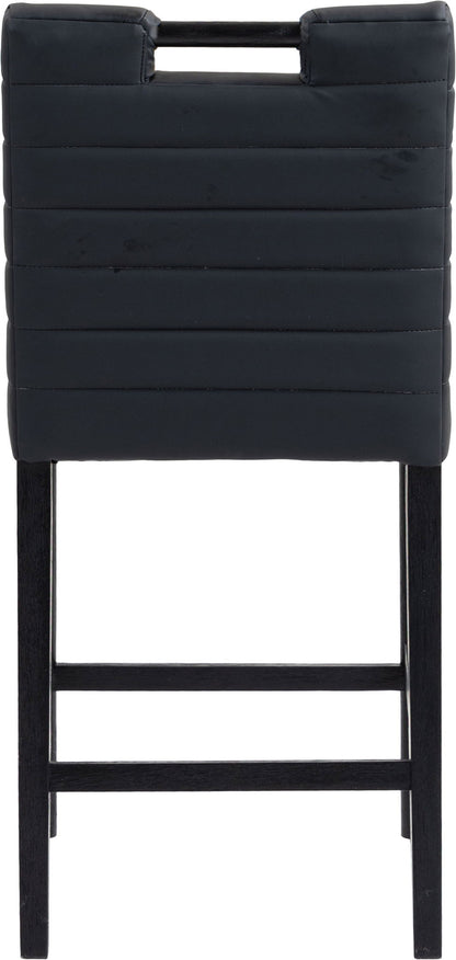 Aimee - Counter Stool - Black Legs