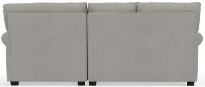 Livingston - Sectional With Comfort Coil Seating, 40" Cocktail Ottoman And Accent Pillows Included
