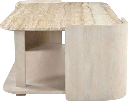 Calabria - Marble And Oak Wood Table