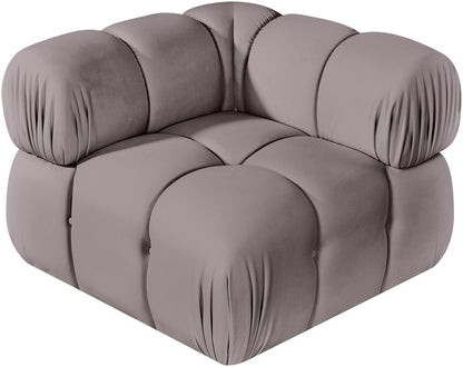 Orin - Velvet Performance Fabric Upholstered Modular Corner Chair