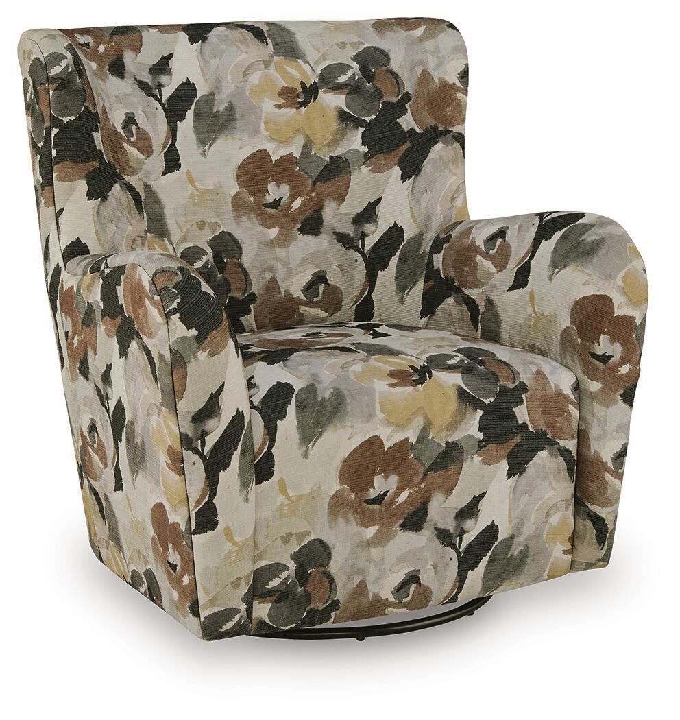 Rowenburg - Swivel Glider Accent Chair